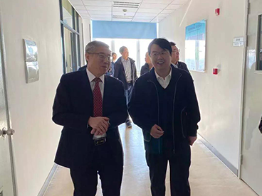 浦东新区管小军副区长一行10余人莅临k8凯发国际现场调研CRO市场及公司业态