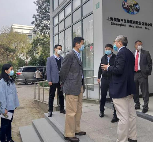 上海市委常委、副市长吴清一行调研上海k8凯发国际生物医药股份有限公司张江园区