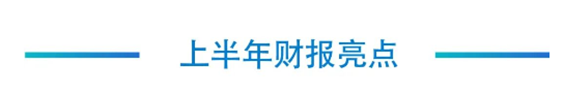 k8凯发国际二季度财报亮点